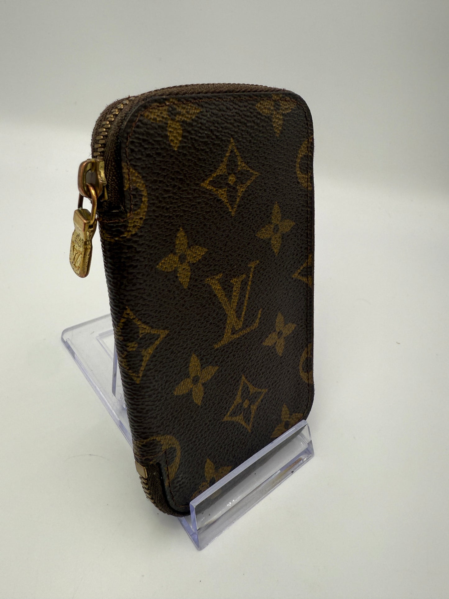 Louis Vuitton Monogram Zippered 6 Key Holder TH0937