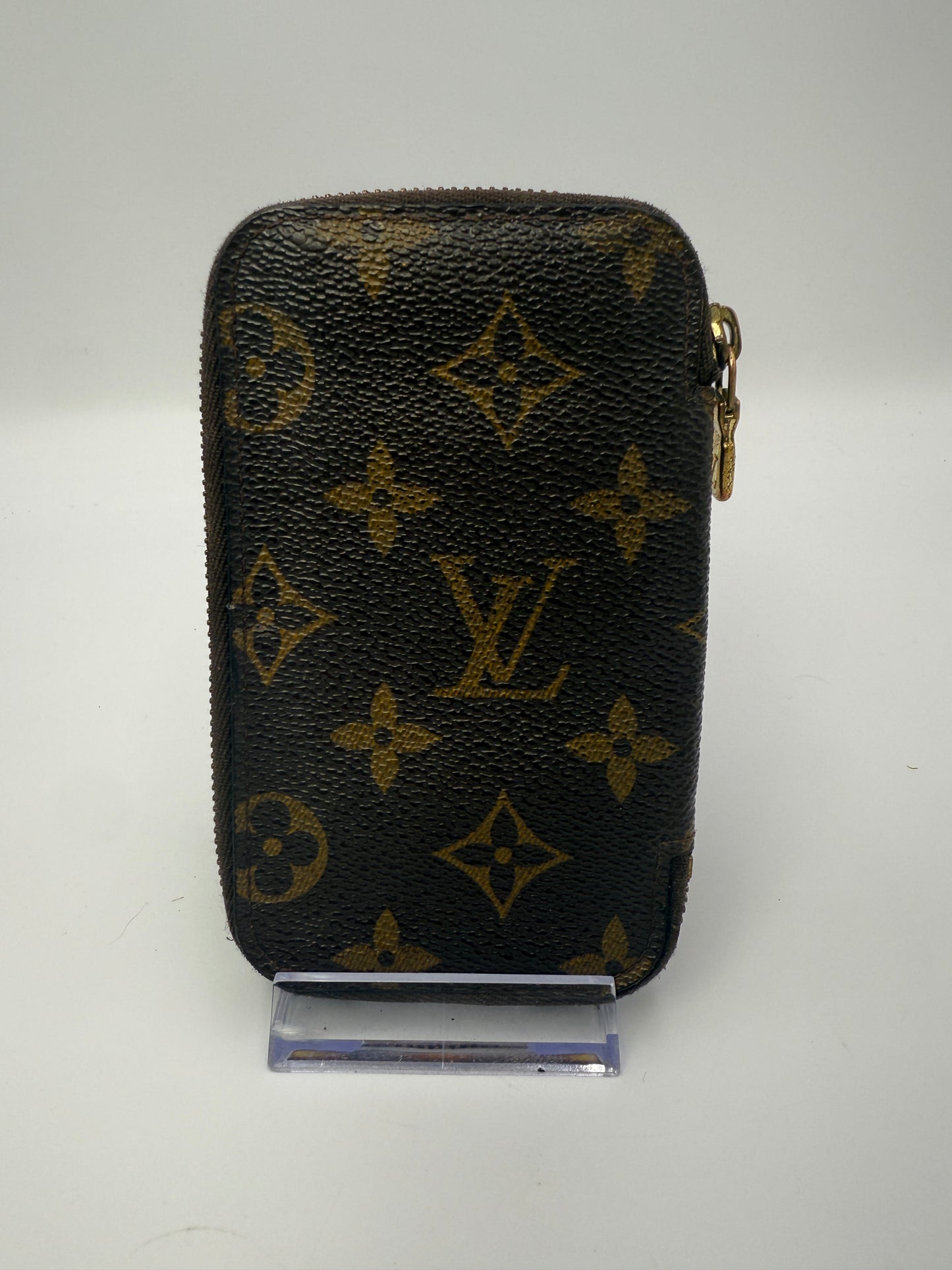 Louis Vuitton Monogram Zippered 6 Key Holder TH0937