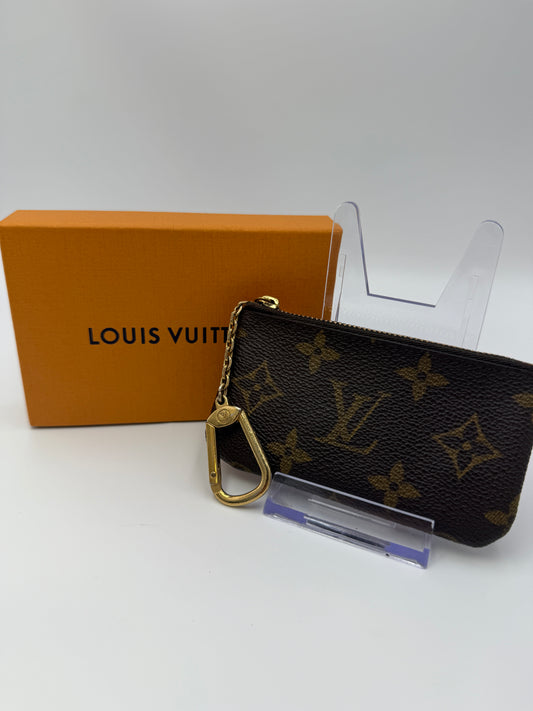 Louis Vuitton Monogram Coated Canvas Key Cles CA1011