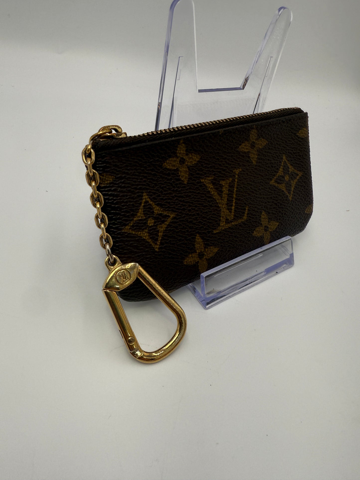 Louis Vuitton Monogram Coated Canvas Key Cles CA1011