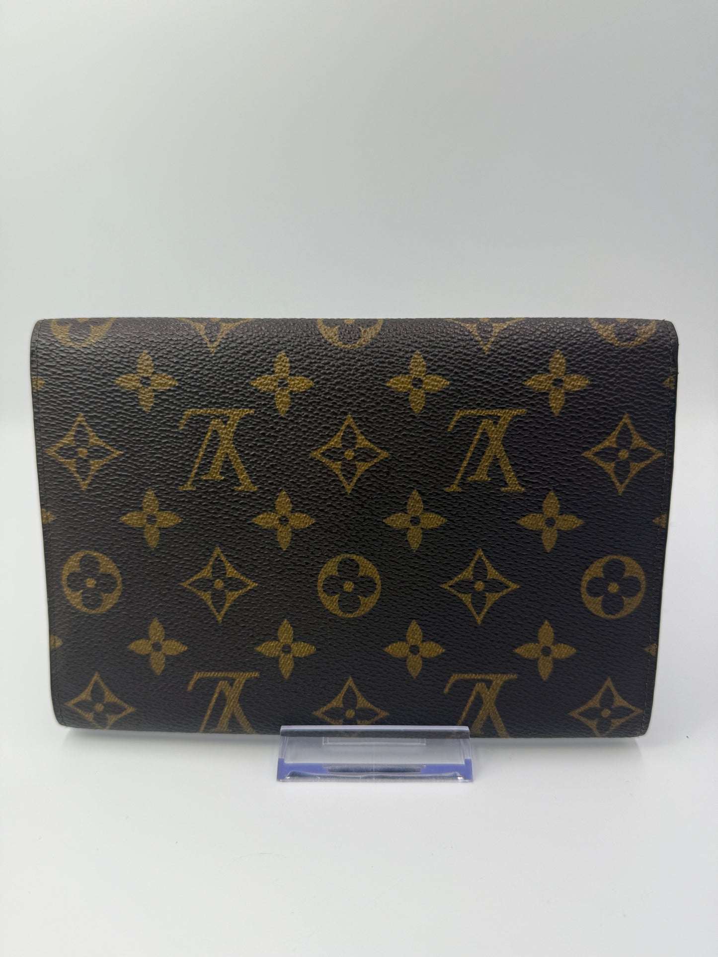 Louis Vuitton Monogram Coated Canvas Passport Wallet 8906AN