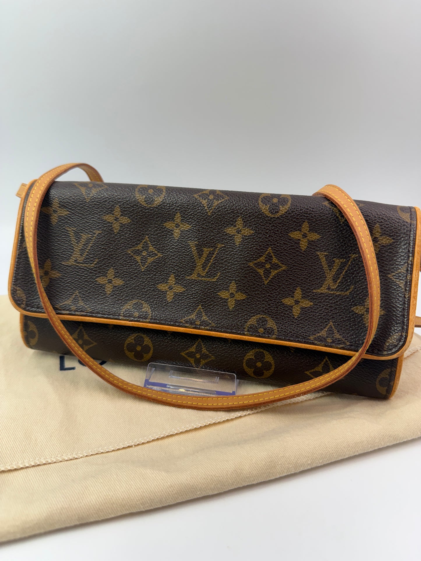 Louis Vuitton Monogram Twin GM with Dust Bag and Strap CA0030