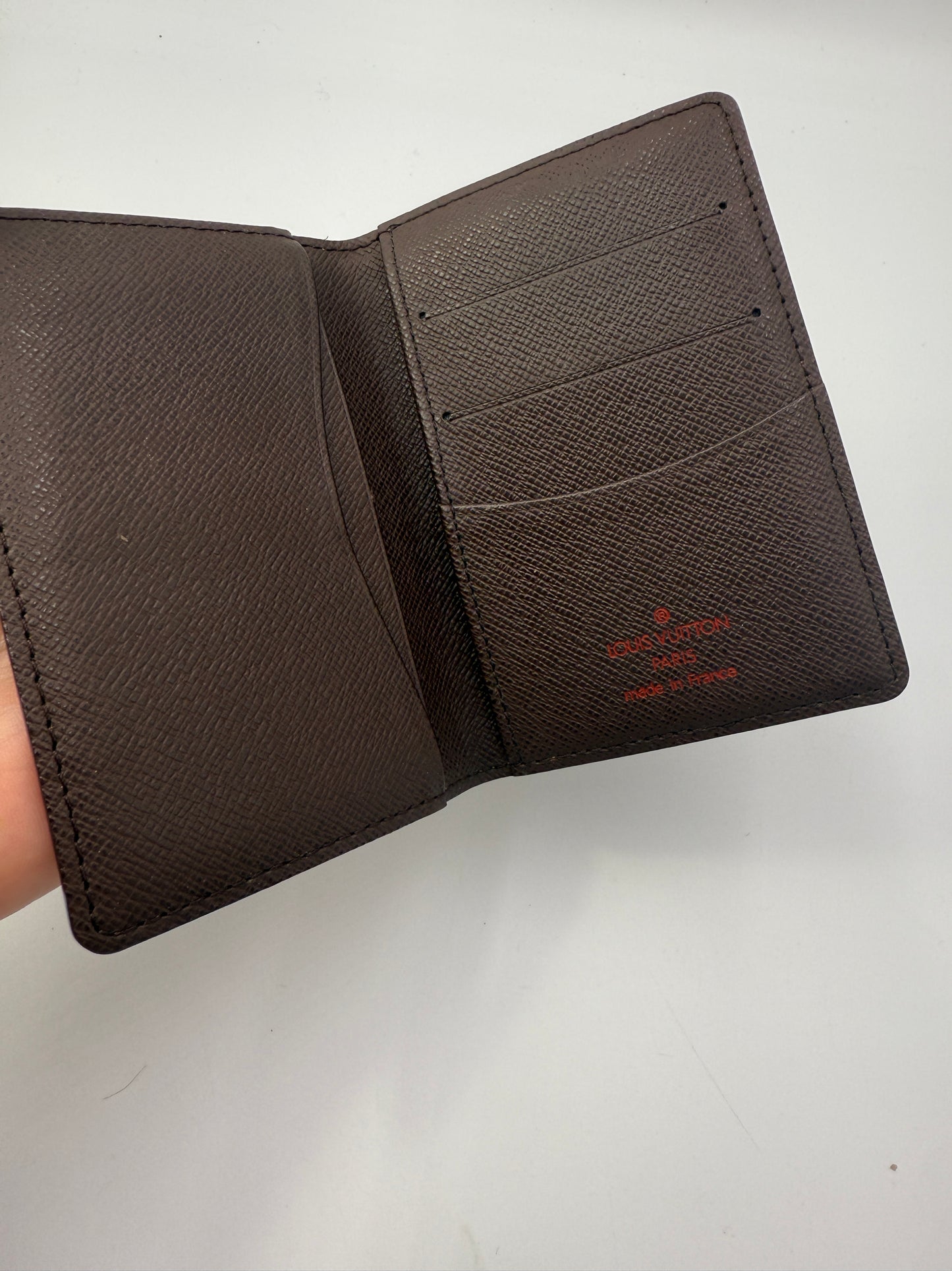 Louis Vuitton Damier Ebene Pocket Organizer MI0096