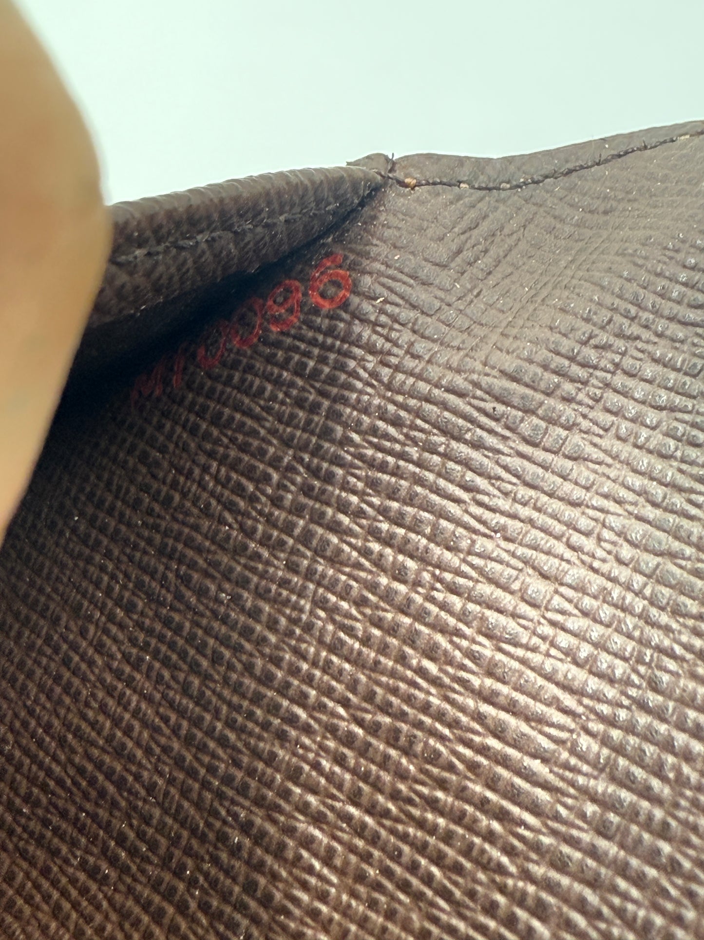 Louis Vuitton Damier Ebene Pocket Organizer MI0096