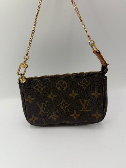 Louis Vuitton Monogram Pochette Mini FL1024