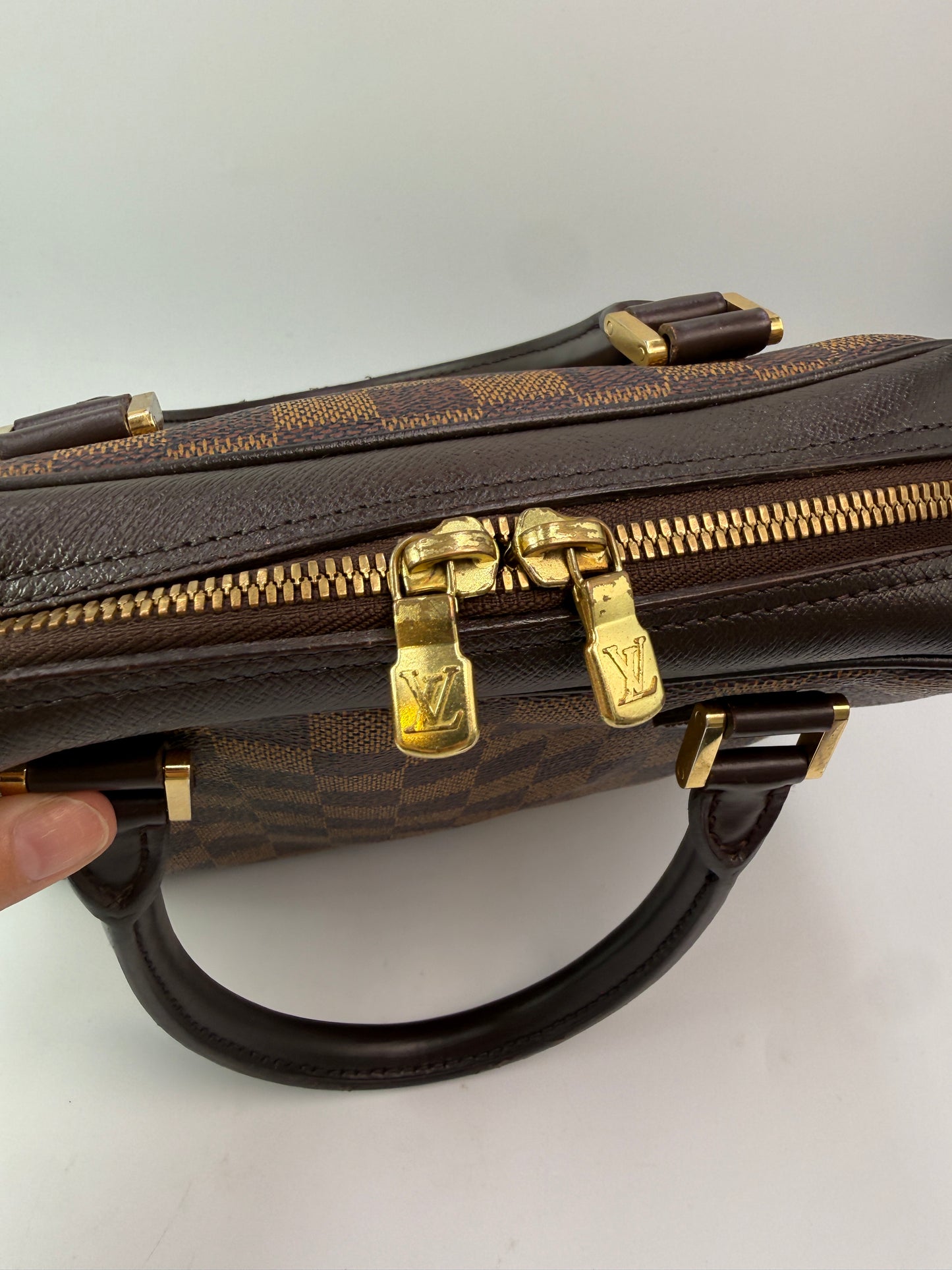 Louis Vuitton Damier Ebene Coated Canvas Brera VI0948