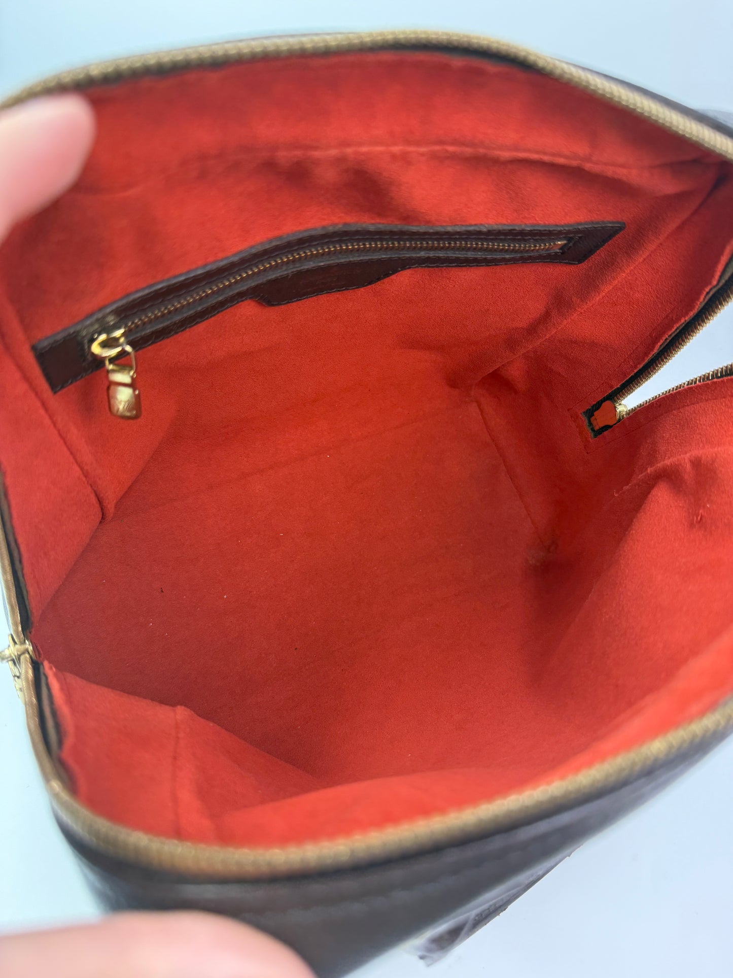 Louis Vuitton Damier Ebene Coated Canvas Brera VI0948