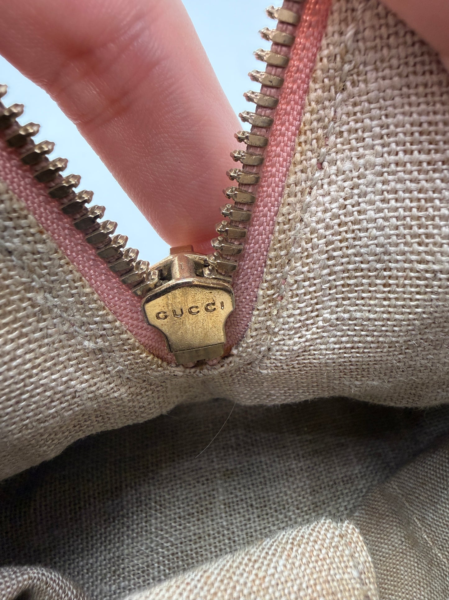 Gucci Pink Microguccissima Dome Satchel with Dust Bag and Strap