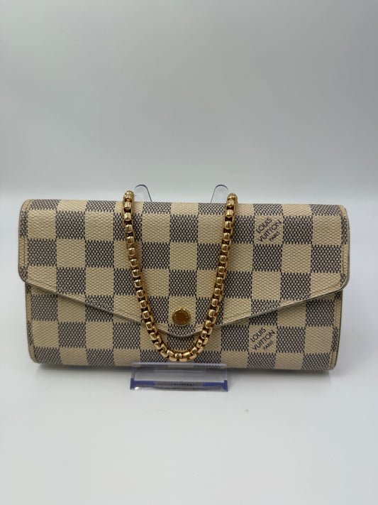 Louis Vuitton Damier Azur Envelope Sarah Wallet MI0198