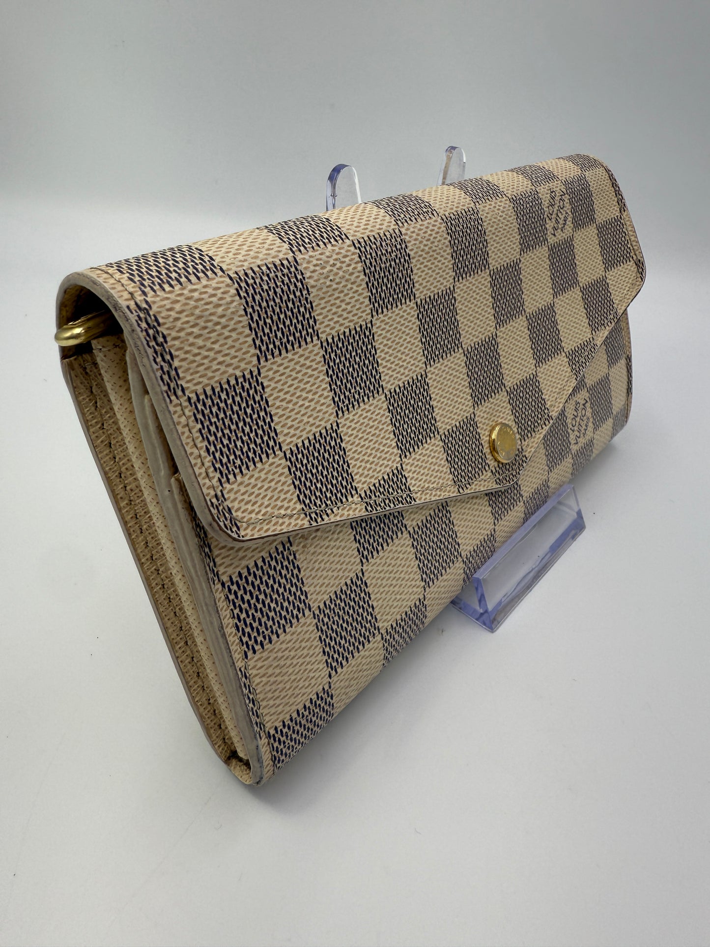 Louis Vuitton Damier Azur Envelope Sarah Wallet MI0198