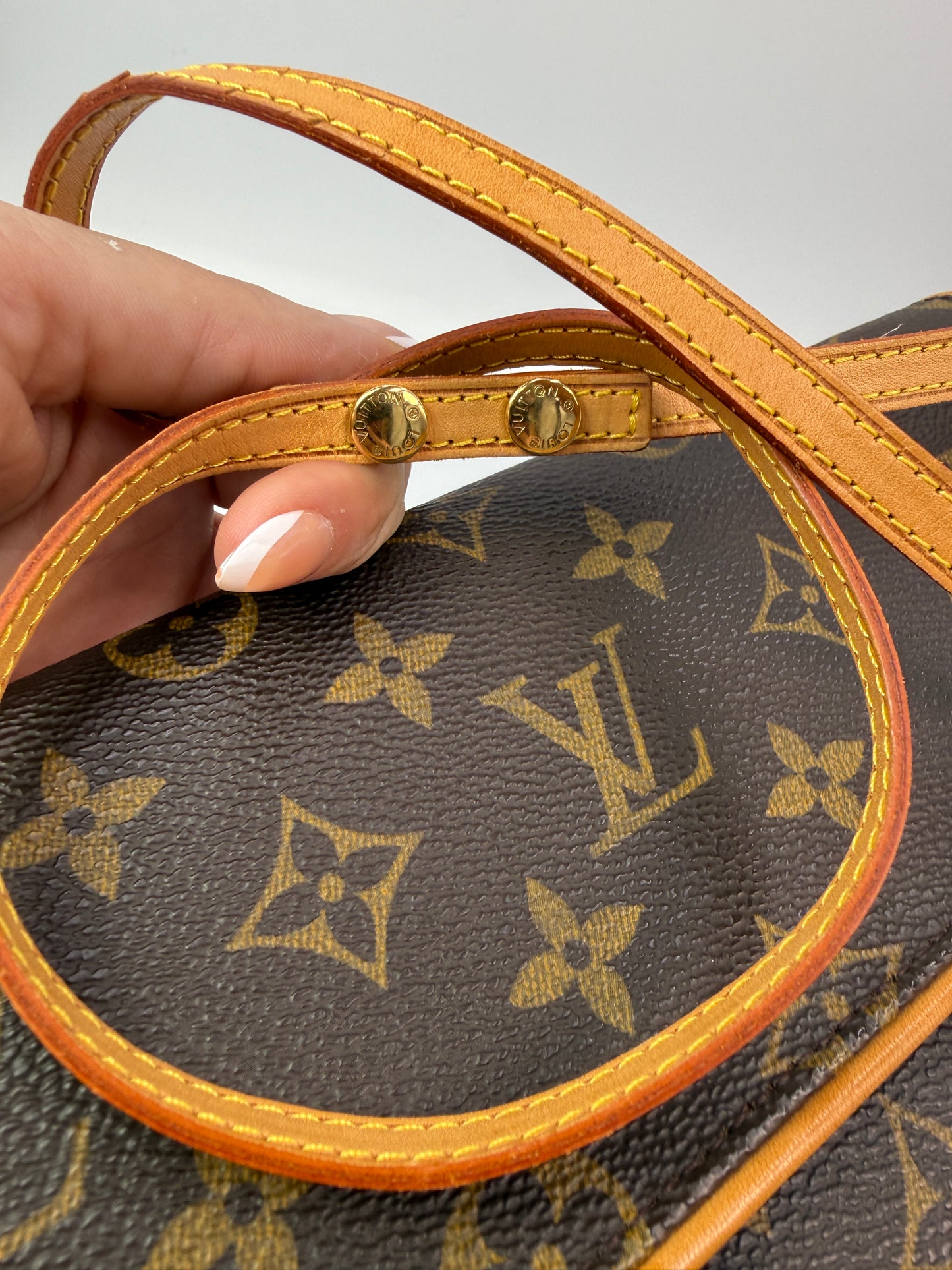 Louis Vuitton Monogram Coated Canvas Twin GM Full Set CA0999
