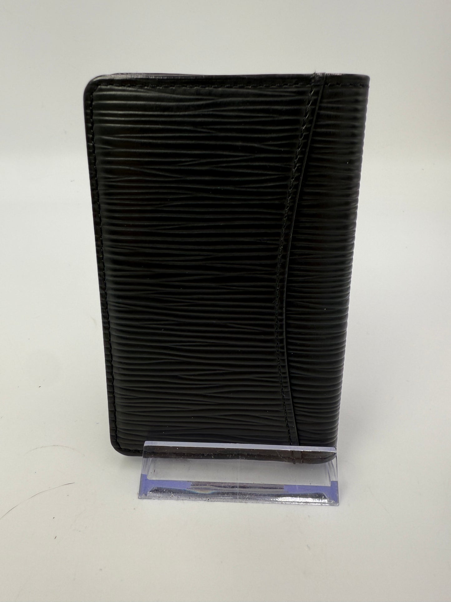 Louis Vuitton Black Epi Leather Pocket Organizer CA0062