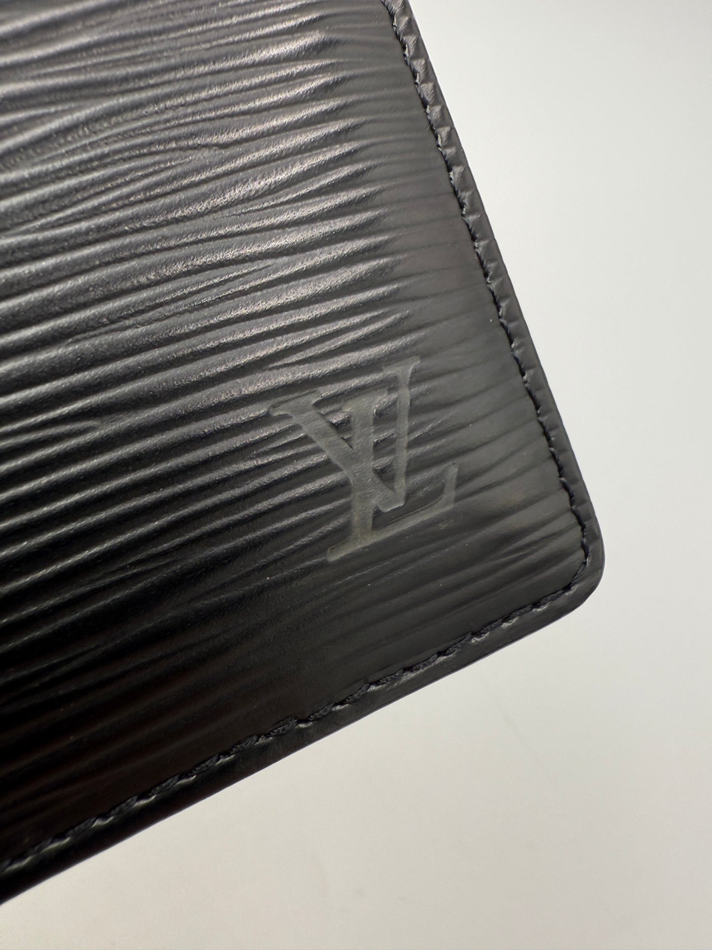 Louis Vuitton Black Epi Leather Pocket Organizer CA0062