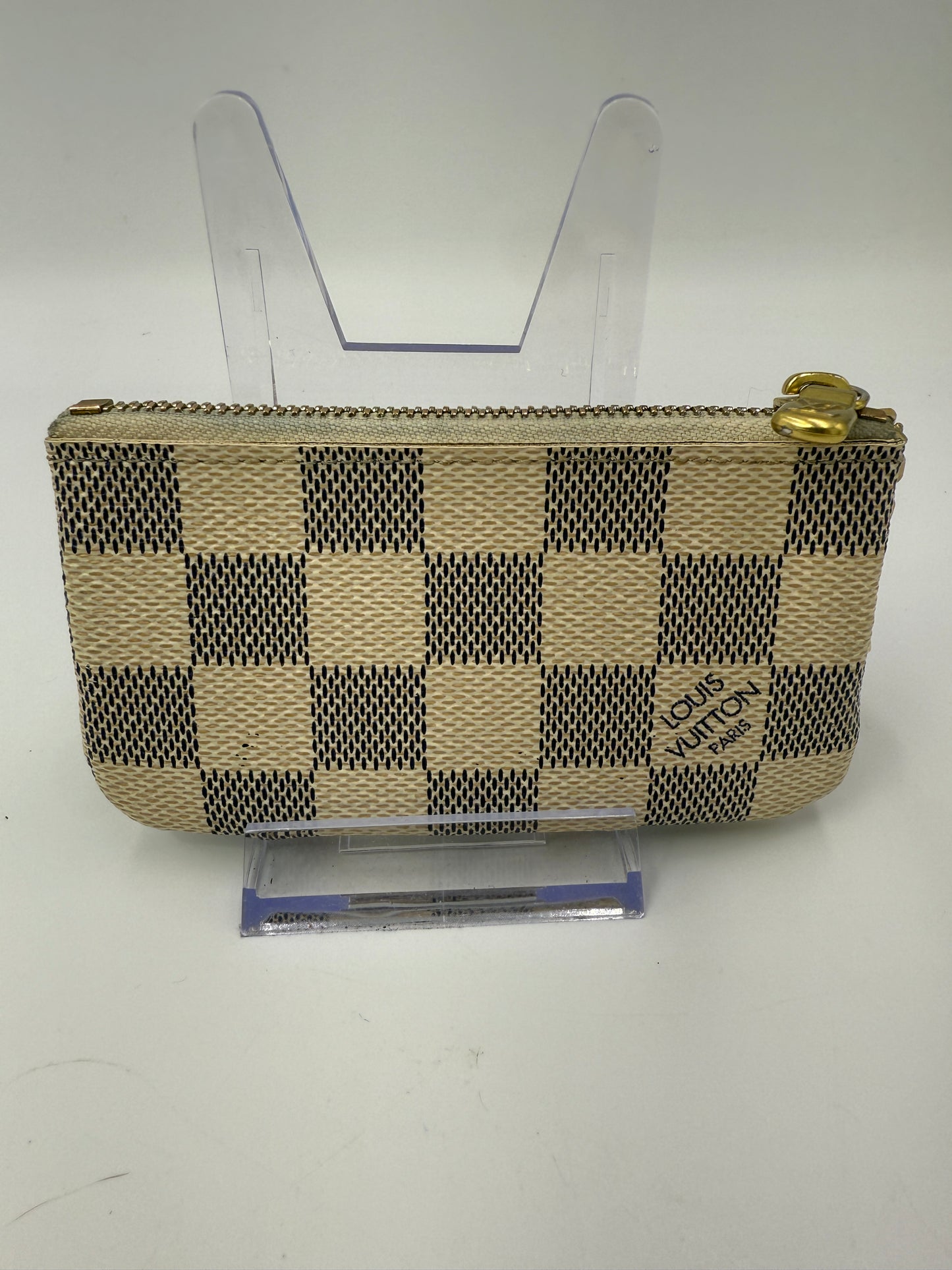 Louis Vuitton Damier Azur Coated Canvas Key Cles CA4058