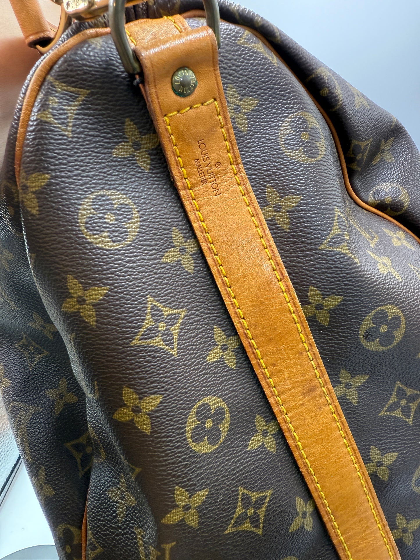 Louis Vuitton Monogram Keepall 55 Bandouliere 893FO